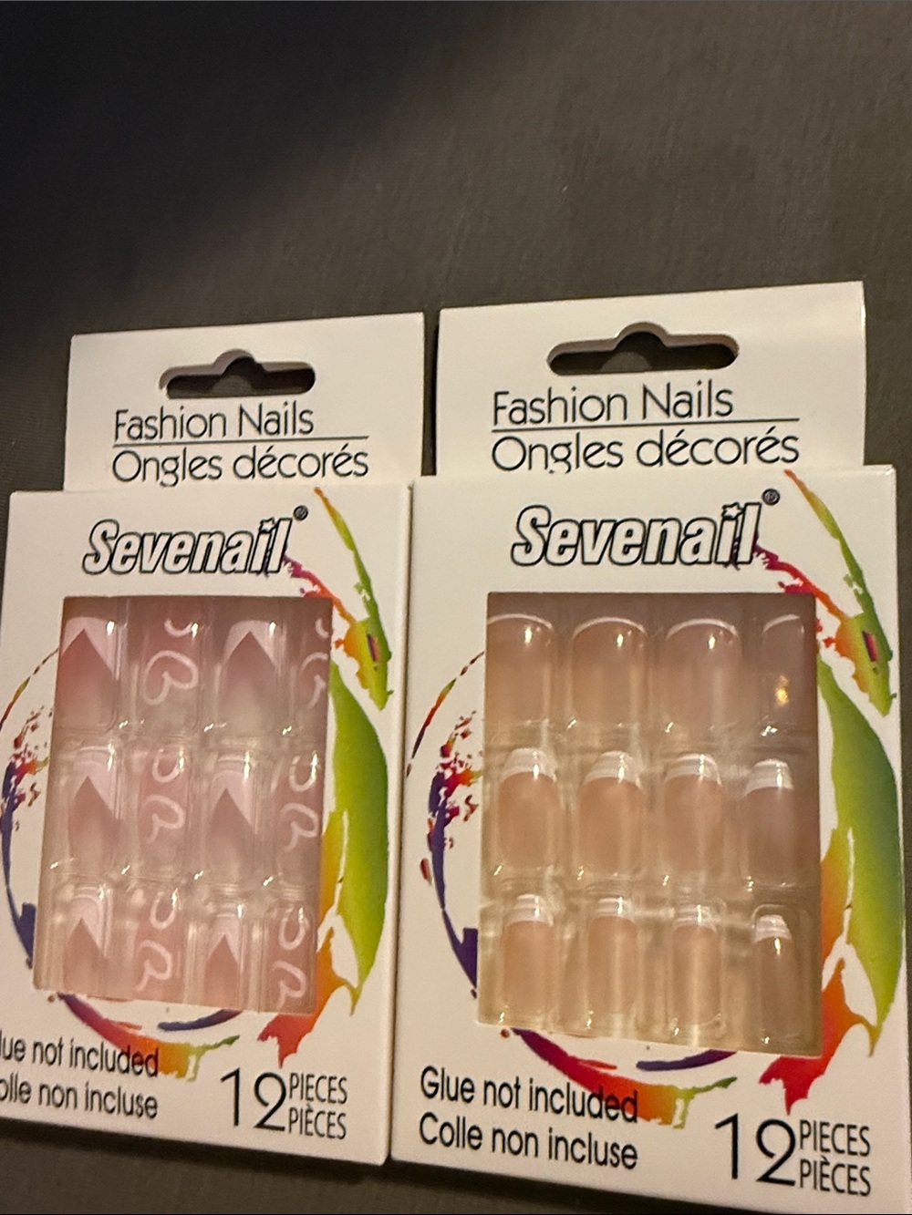 Sevenail Fashion Press-On Nails in Light Pink (Set of 12)